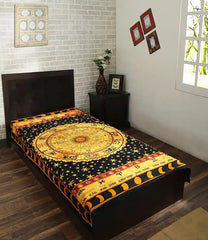 Zodiac Tapestry Celestial Wall Decor Star Tapestries Hippie Twin Bedspread