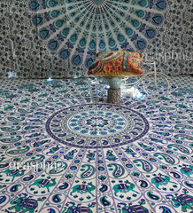 Paisley Mandala Tapestries Lotus Tapestry Wall Hanging Bohemian Queen Bedspread Green Purple